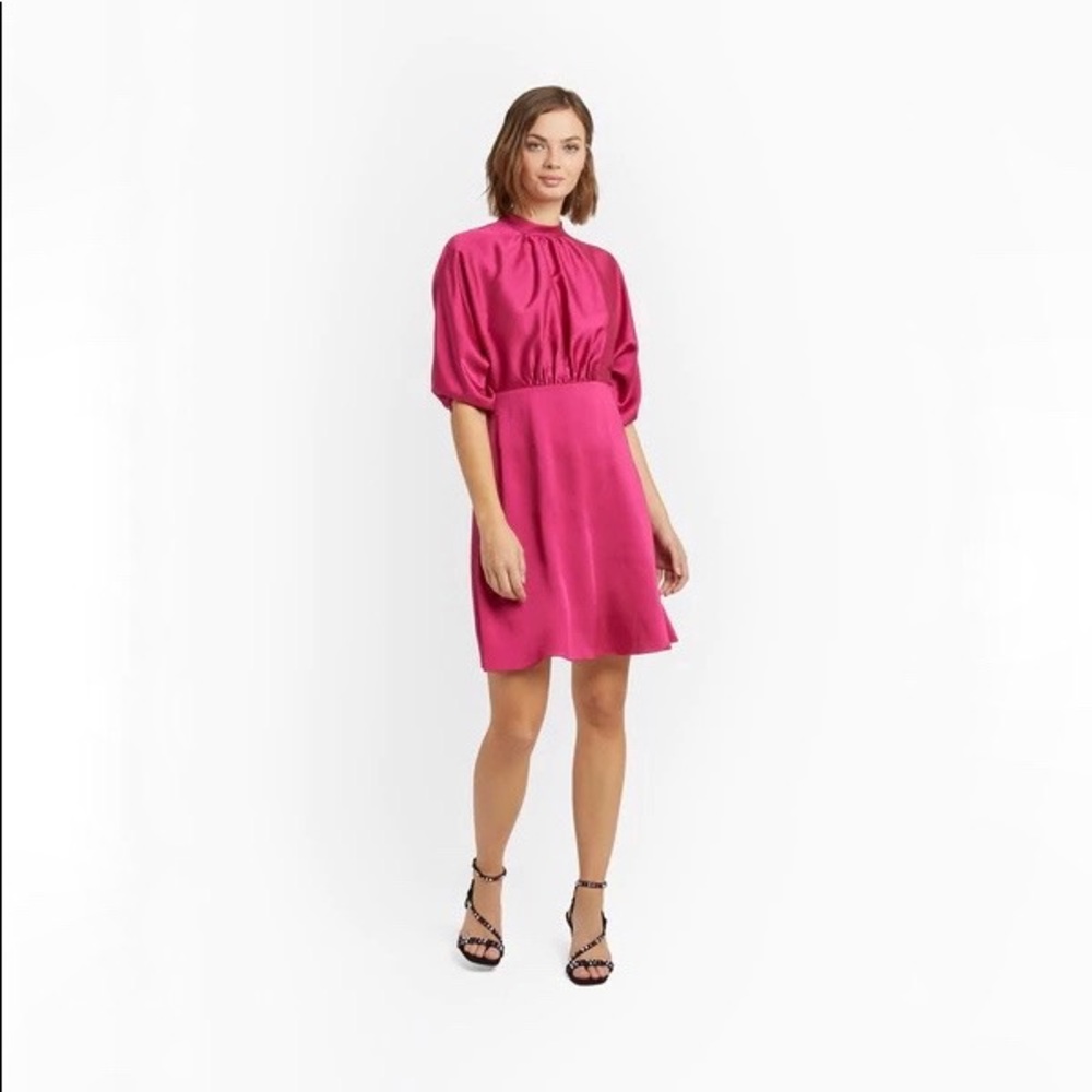 Rebecca Minkoff | Whitney Fuschia Mini Dress Size 2